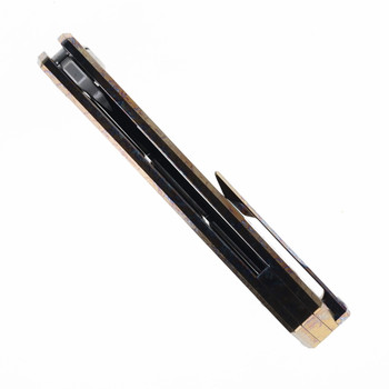 TwoSun Folding Knife TS20 Tanto YJ01 Blade Color Titanium Handle