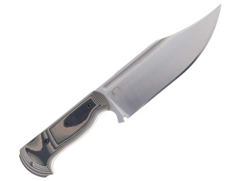Work Tuff Gear Ranger Fixed Blade Knife Jungle G10 Camo Handle K329 Plain Satin Blade ODG Kydex Sheath