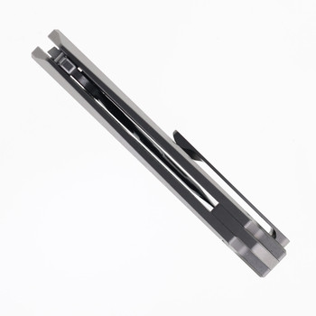 TwoSun Wong Folding Knife Titanium Handle Tanto 14c29n Stonewashed Blade Steel TS597-TANTO