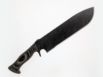 Work Tuff Gear Mt. Man Fixed Blade Knife Wilderness Canvas Micarta Camo Handle K329 APO Blade Kydex Sheath