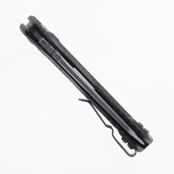 Microtech MSI Folding Knife Black Polymer Handle S/E M390MK Apocalyptic Sheepsfoot Blade 210T-10APPMBK