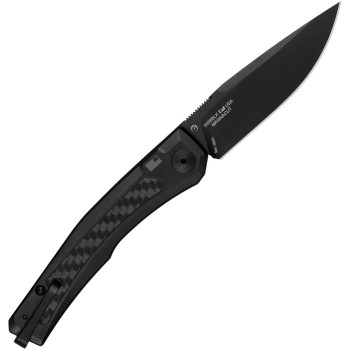 Zero Tolerance Auto Knife Black PVD Titanium/Carbon Fiber Handle