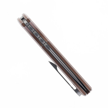 Chaves Pro-Tech Redencion 229 Automatic Knife FDE Battle Worn Milled Key Aluminum Handle S35VN Blade