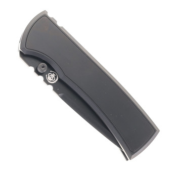 Chaves Redencion 229 Integral Folding Knife Black PVD Titanium Handle Magnetic Inlay Black PVD Drop Point M390