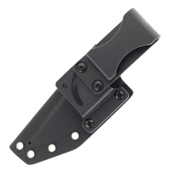 Vero Engineering Myelin Fixed Blade Knife Black G10 Handle M390 Plain Edge Stonewash Finish