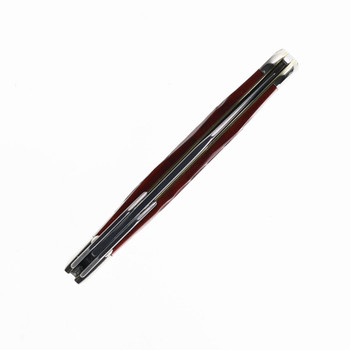 Case Knives Folding Knife Worn Old Red Bone Handle Surgical Steel Clip Point Pain Edge 10309