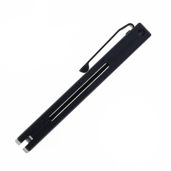 Giant Mouse Ace Elmer Auto Knife Black Mouse Aluminum Handle Magnacut Plain Edge Stonewash Finish