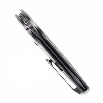 Rike Viper 3-P V2 Folding Knife Titanium & Green Carbon Fiber Handle M398 Blade 3-P/GRCF