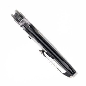 Rike Viper 3-P V2 Folding Knife Titanium & Gold Carbon Fiber Handle M398 Blade 3-P/GCF