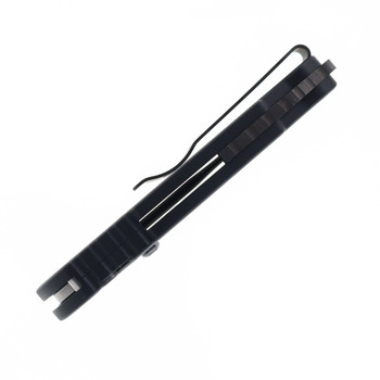 Protech TR-5 Automatic Knife Black Aluminum Handle S35VN Stonewash Blade T501