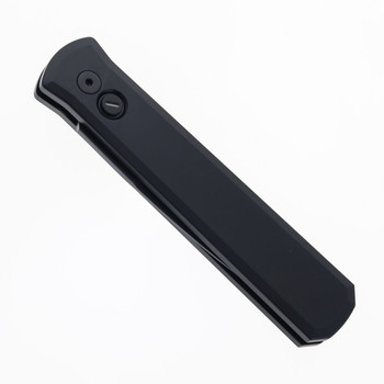 Protech Godfather Auto Knife Black Aluminum Handle 154CM Tritium Inlay Button Black Blade 921-Operator