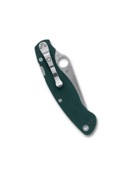 (Collectors Club #23)  Spyderco Military 2 Folding Knife Green G10 Handle CTS-204P Steel Blade C36GPFG2