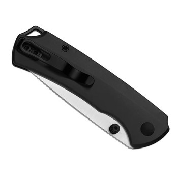 Kizer T1 BD Folding Knife Gray Aluminum Handle Elmax Drop Point Plain Edge Satin Finish Ki3490.2BDA1