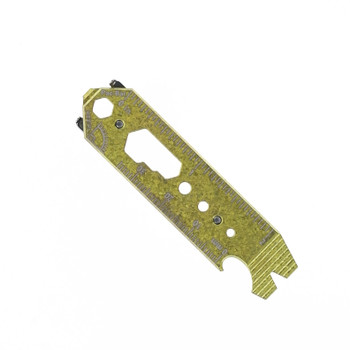 Kizer Multi-Tool Crystalized Titanium & Acrylic EDC Multi-Functional Tools Pac-Bar
