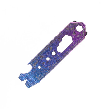 Kizer Multi-Tool Crystalized Titanium & Acrylic EDC Multi-Functional Tools Pac-Bar