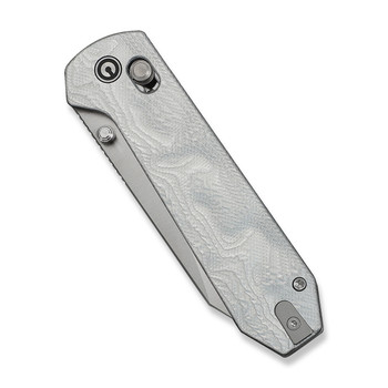 Civivi Over Yonder Folding Knife Aluminum Foil G10 Handle 14C28N Plain Edge Satin Finish C25027-2