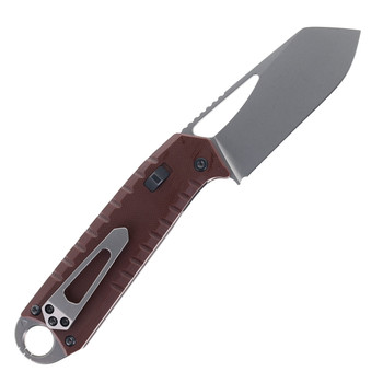 Ketuo Ventr V2 Folding Knife Rust Brown G10 Handle Stonewashed 14C28N Blade