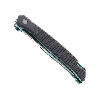 CRKT Scar Folding Knife Gray Aluminum Handle D2 Plain Edge Satin Finish K440XXP