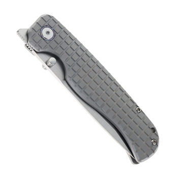 Tuya Knives Wrath Pocket Knife Front Flipper Frag Titanium Handle Satin S90V Blade T1718-A