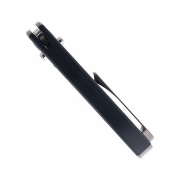 Tuya Big Belly Folding Knife Black G10 Handle 154CM Black Plain Edge