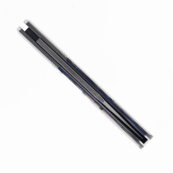 Jack Wolf Gateway Jack Folding Knife Blue/Green Iridescent Abalone Handle 14C28N Clip Point Plain Edge Satin Finish