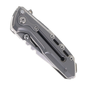 Reate T1000  Folding Knife Milled Titanium Handle 3V Satin Blade T1000