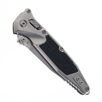 Microtech Socom Ram-Lok Marfione Select Foldling Knife Titanium Handle Spear Point Stonewash M390MK Bronze Accents 160RLS-10SMS2