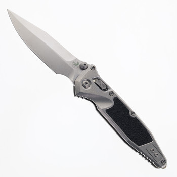 Microtech Socom Ram-Lok Marfione Select Foldling Knife Titanium Handle Spear Point Stonewash M390MK Bronze Accents 160RLS-10SMS2