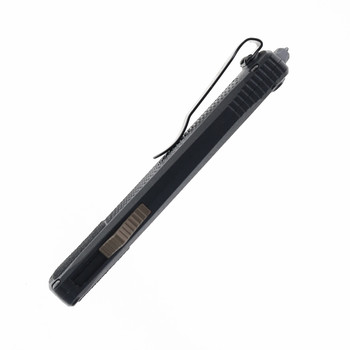 (Used) Open Box Benchmade OTF Auto Knife Black CF-Elite Handle Cru-Wear Plain Edge Flat Earth Finish 5370FE