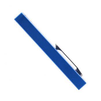 (Scratches) Open Box/Returned Daily Carry Co Knives Parachute 14C28N Ai Blue Aluminum Gravity Knife