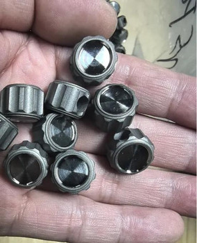 Skelton Bladeworks & Reawaker Knives Trimaxion Folding Knife Black PVD Titanium Handle PVD M390 Blade