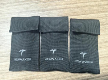 (Pre-Order Sarting 3/27) Skelton Bladeworks & Reawaker Knives Trimaxion Folding Knife Gray Titanium Handle Satin M390 Blade