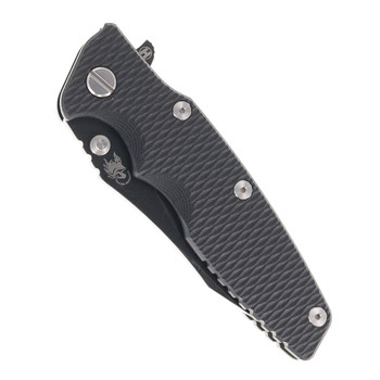 Hinderer Eklipse Slicer Folding Knife Black G10 Handle Battle Black S45VN Blade & Lockside