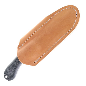 Bradford Knives Fixed Blade Knife Black Micarta Handle M390 Nimbus Finish Sabre Grind 3.2S-101N-M390