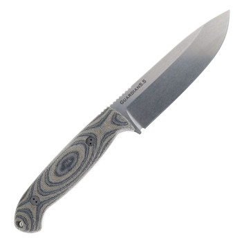 Bradford Knives Fixed Blade Knife Camo Micarta Handle CPM-3V Stonewash Finish Sabre Grind 5.5S-109-3V