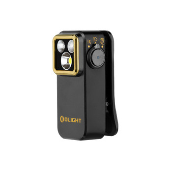 Olight Oclip Pro S Oclip Pro Multifunctional EDC Clip Flashlight Black Aluminum Body 600 Lumens