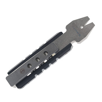 TwoSun EDC71 Ttitanium EDC Pry Bar Tool with Pocket Clip