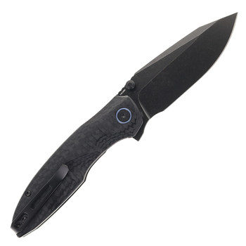 Remette Cool Whale Folding Knife Black G10 Handle 14C28N Plain Black Blade RTCL-GN2