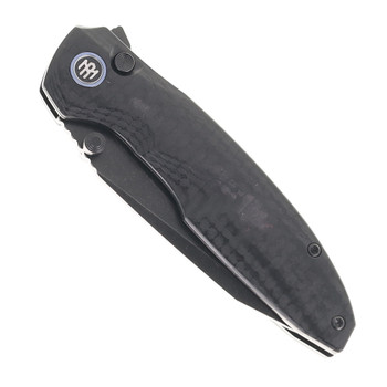 Remette Cool Whale Folding Knife Black G10 Handle 14C28N Plain Black Blade RTCL-GN2