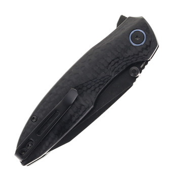 Remette Cool Whale Folding Knife Black G10 Handle 14C28N Plain Black Blade RTCL-GN2