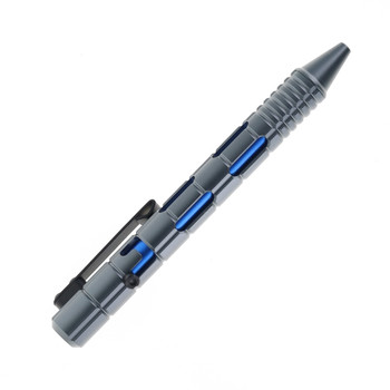 Maxace Judge 3 Pen Bolt Action Aluminum Gray & Blue Pen MC46-1-B