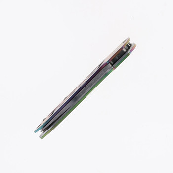 Discontinued Benchmade Benchmite Automatic Knife Limited Edition Rainbow Titanium Handle 154CM Blade 3100-401