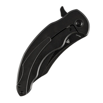 Kansept Gilgamesh Folding Knife Copper CF/ BW Ti Handle S35VN Plain Edge K1128A4