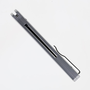 Pro-Tech Godfather Automatic Knife Silver Aluminum Handle Black DLC 154CM Blade 921-SILVER