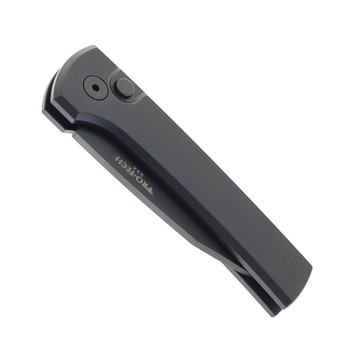 Pro-Tech Knives Chaves Scapegoat Automatic knife Black Aluminum handle DLC MagnaMax Blade RCS1103-SWAT