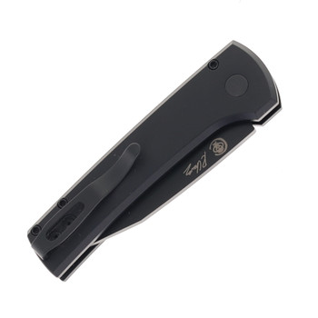 Pro-Tech Knives Chaves Scapegoat Automatic knife Black Aluminum handle DLC MagnaMax Blade RCS1103-SWAT