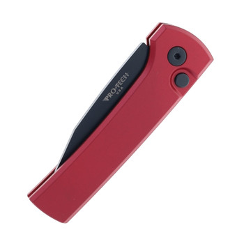 Pro-Tech Knives Chaves Scapegoat Automatic knife Red Aluminum handle DLC MagnaMax Blade RCS1103-SWAT