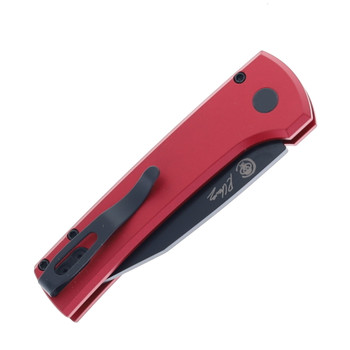 Pro-Tech Knives Chaves Scapegoat Automatic knife Red Aluminum handle DLC MagnaMax Blade RCS1103-SWAT
