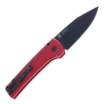 Pro-Tech Knives Chaves Scapegoat Automatic knife Red Aluminum handle DLC MagnaMax Blade RCS1103-SWAT