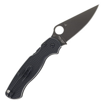 Spycerco Paramilitary 2 Lightweight Folding Knife Black FRN Handle BD1N Steel C81PBBK2